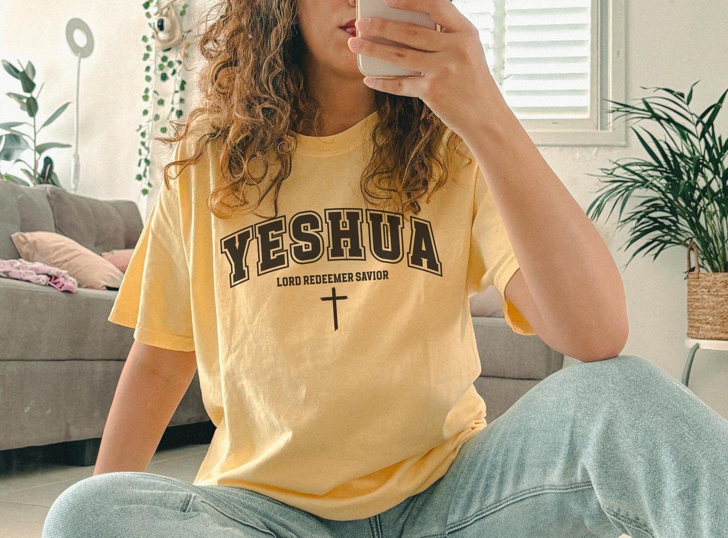 Yeshua Graphic Tee: Faith-Based Comfort, Religious Wear