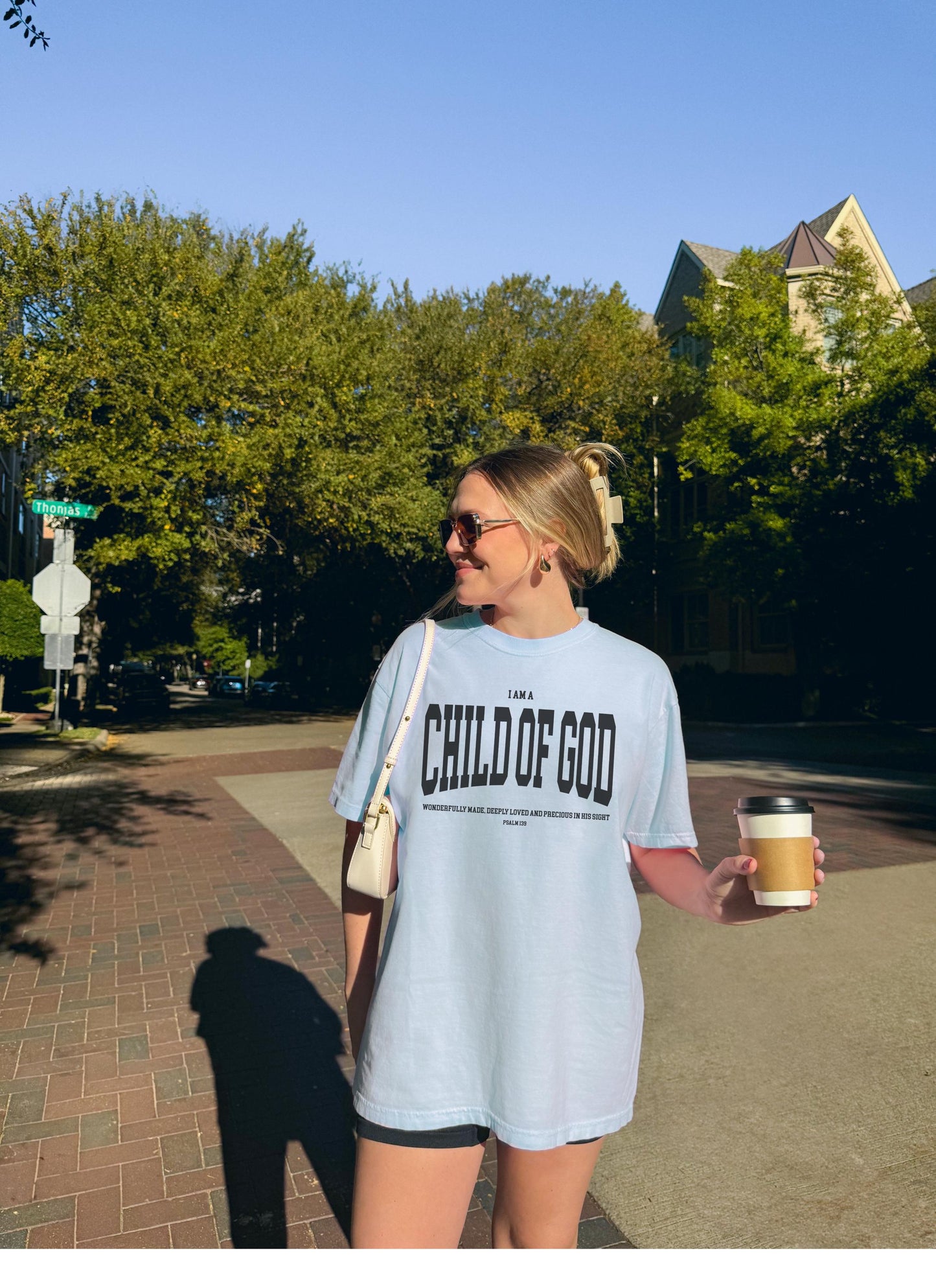 Child of God T-Shirt: Psalm 139 Christian Graphic Tee