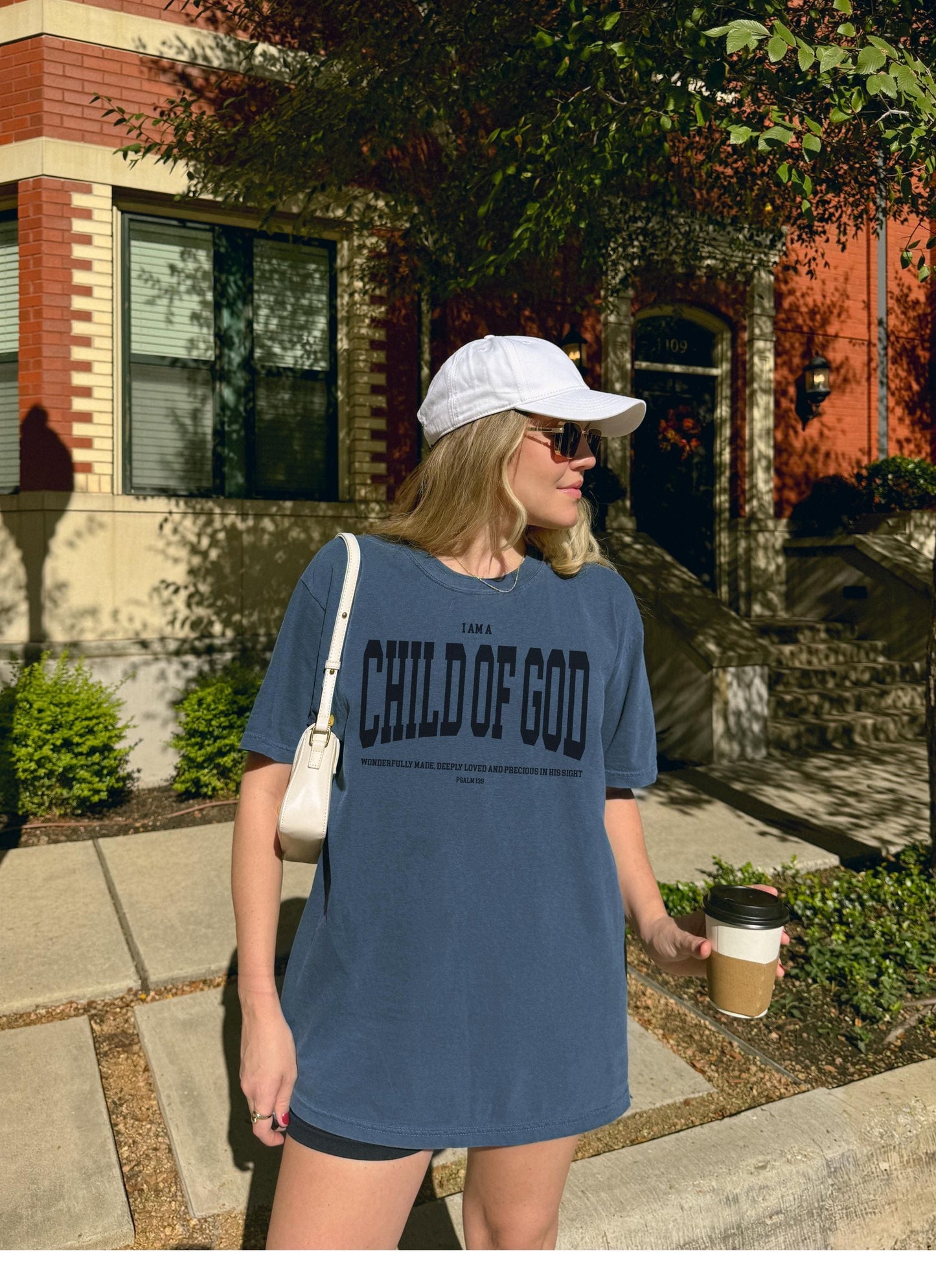Child of God T-Shirt: Psalm 139 Christian Graphic Tee