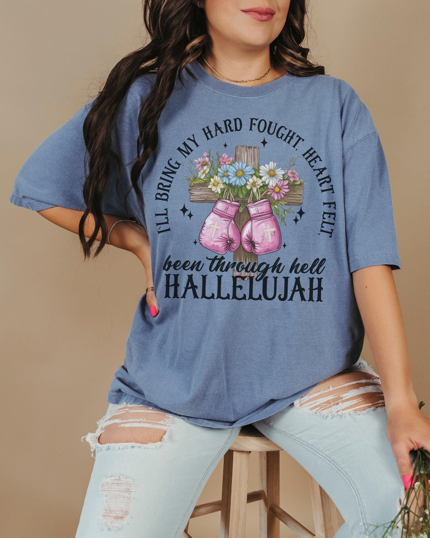 Been Through Hell Hallelujah Shirt: Christian Graphic Tee