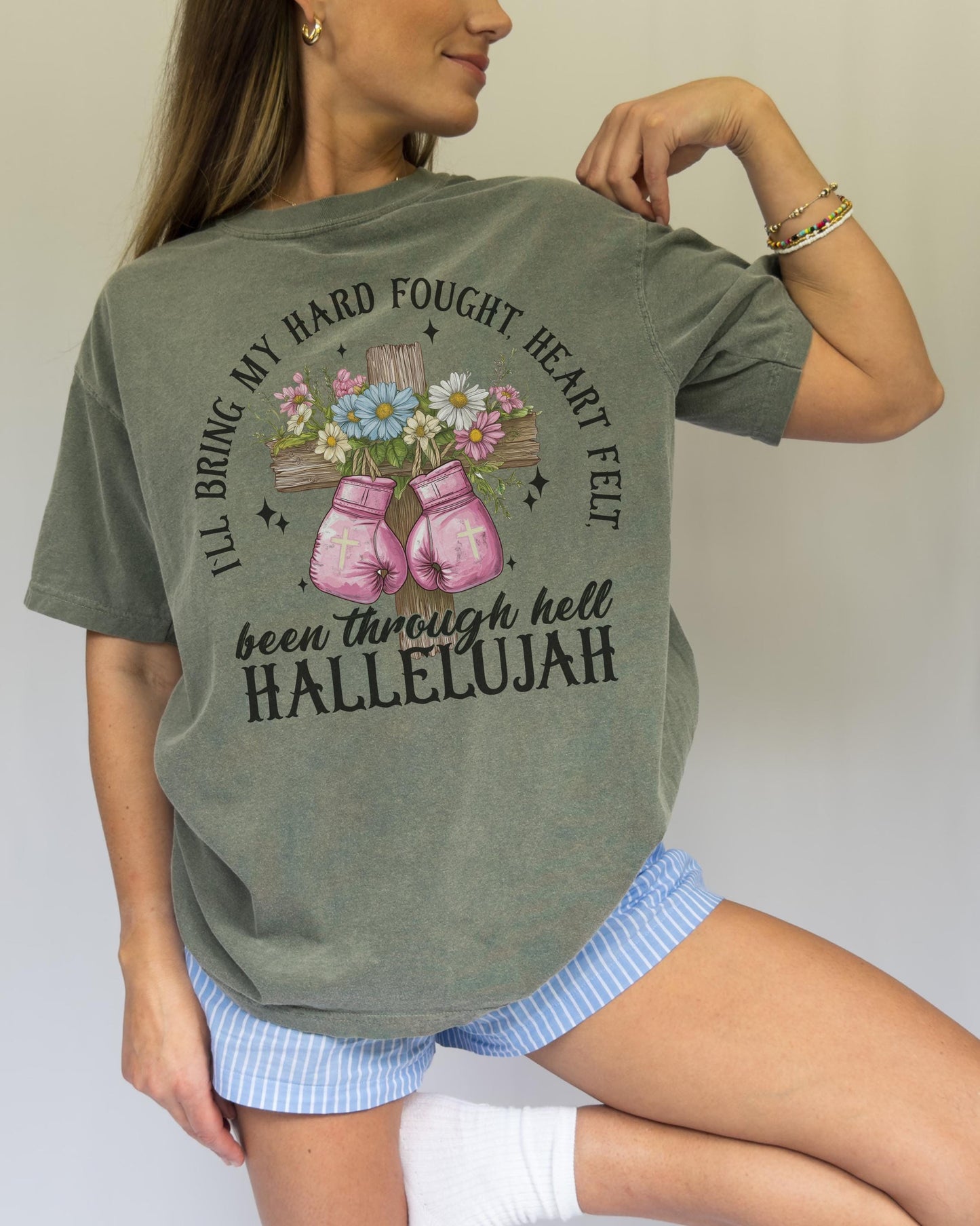 Been Through Hell Hallelujah Shirt: Christian Graphic Tee