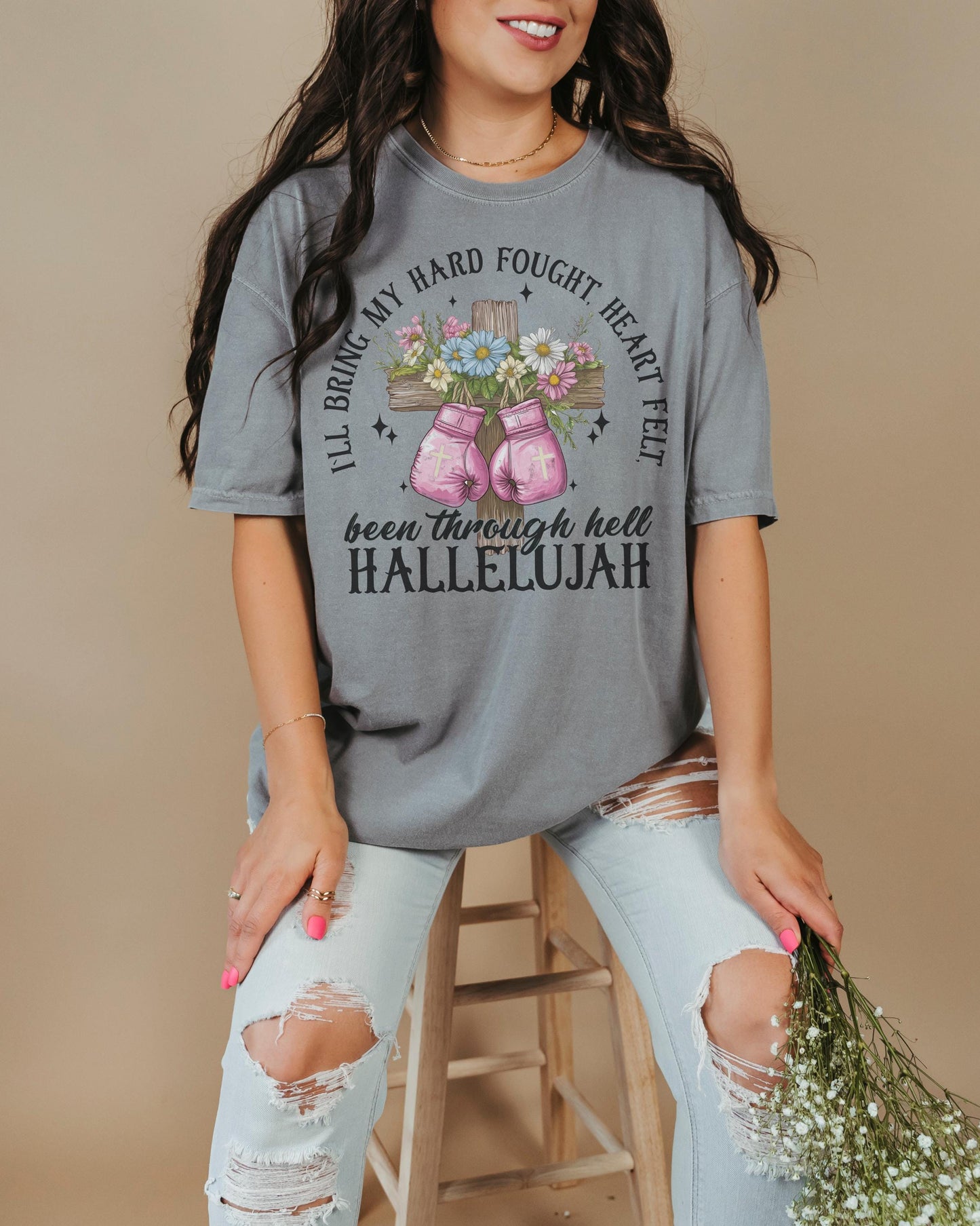 Been Through Hell Hallelujah Shirt: Christian Graphic Tee