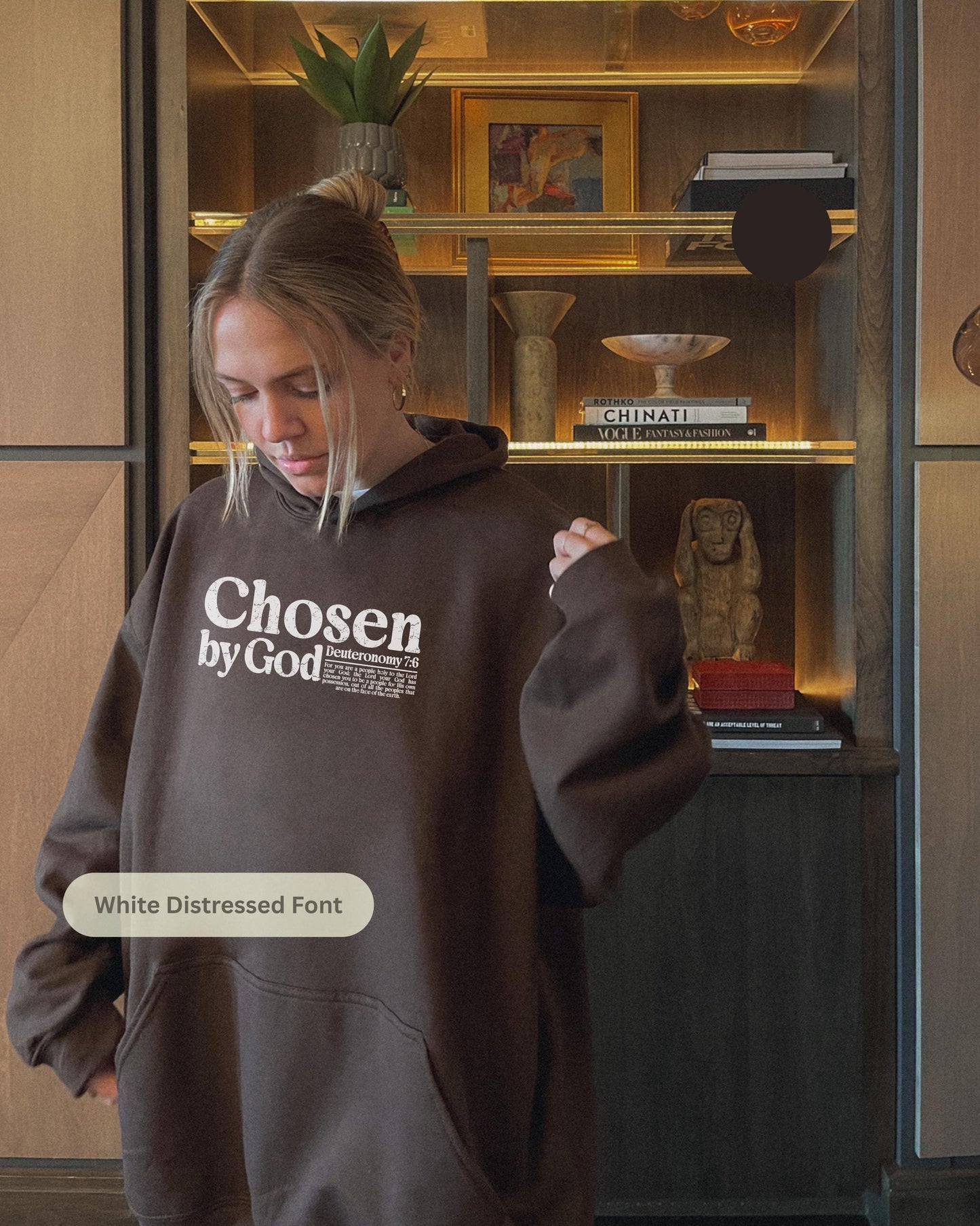 Chosen by God Hoodie: Christian Bible Verse Sweatshirt
