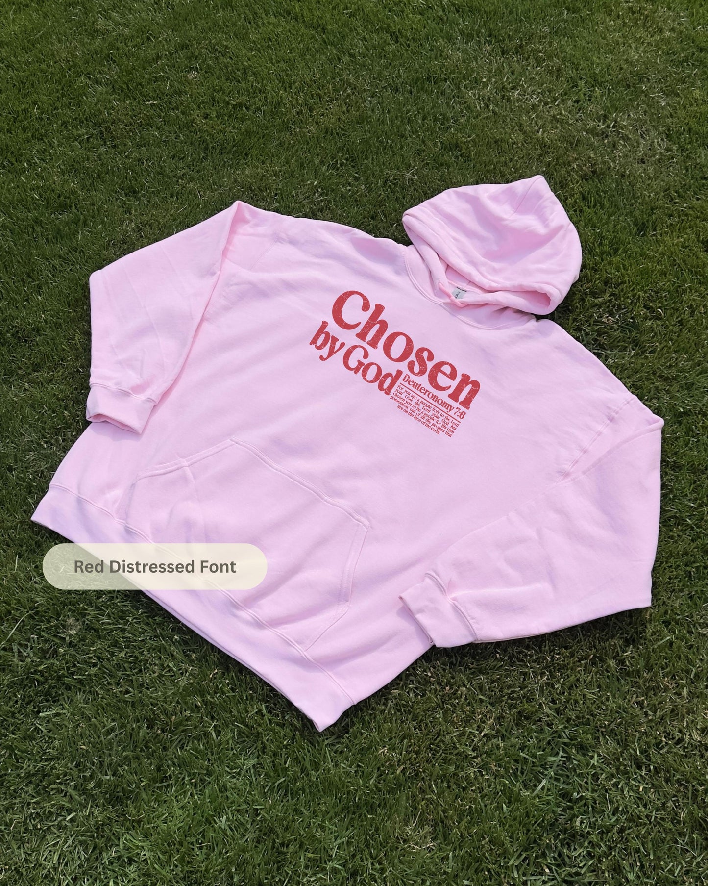 Chosen by God Hoodie: Christian Bible Verse Sweatshirt