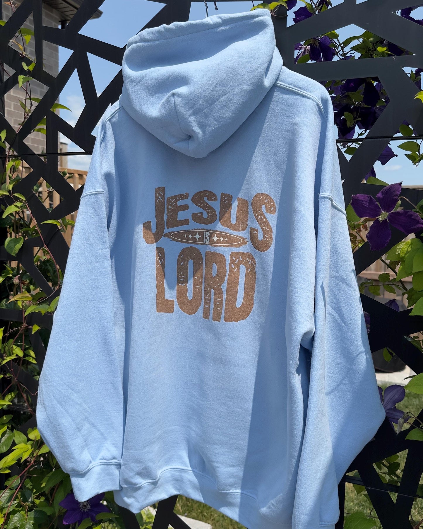 Jesus is Lord Hoodie: Christian Bold Declaration of Faith Sweatshirt