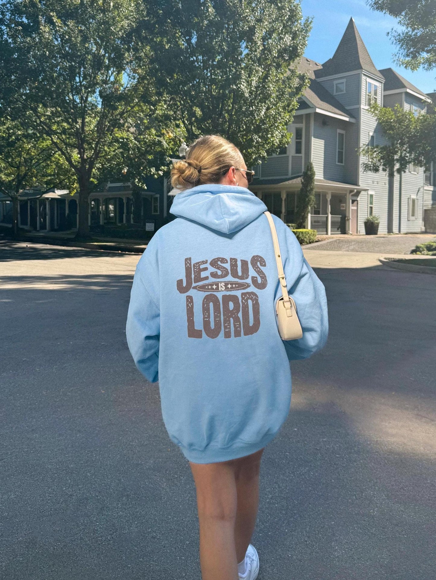 Jesus is Lord Hoodie: Christian Bold Declaration of Faith Sweatshirt