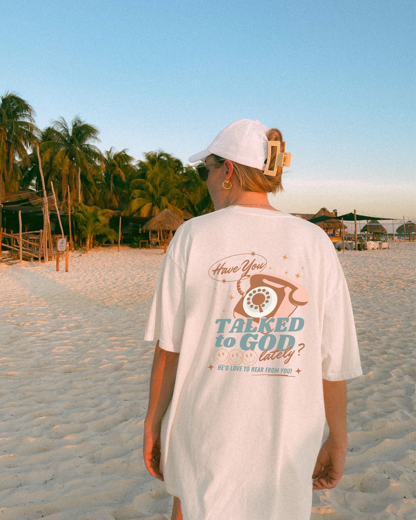 Retro "Talked to God" Graphic Tee - Christian Unisex T-Shirt