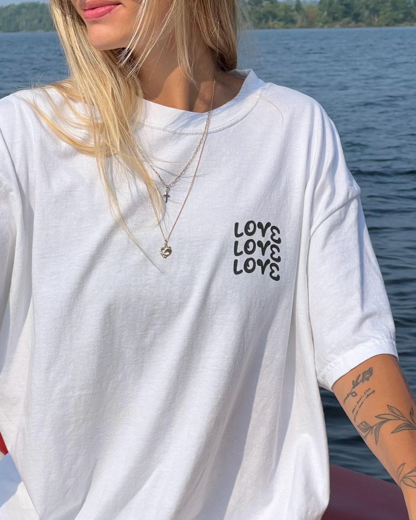 Above All Else Love Tee, 1 Peter 4:8 Christian Graphic Tee, Faith Tee, Oversized Christian Apparel, Agape Love Shirt, Jesus Tee, Love TShirt