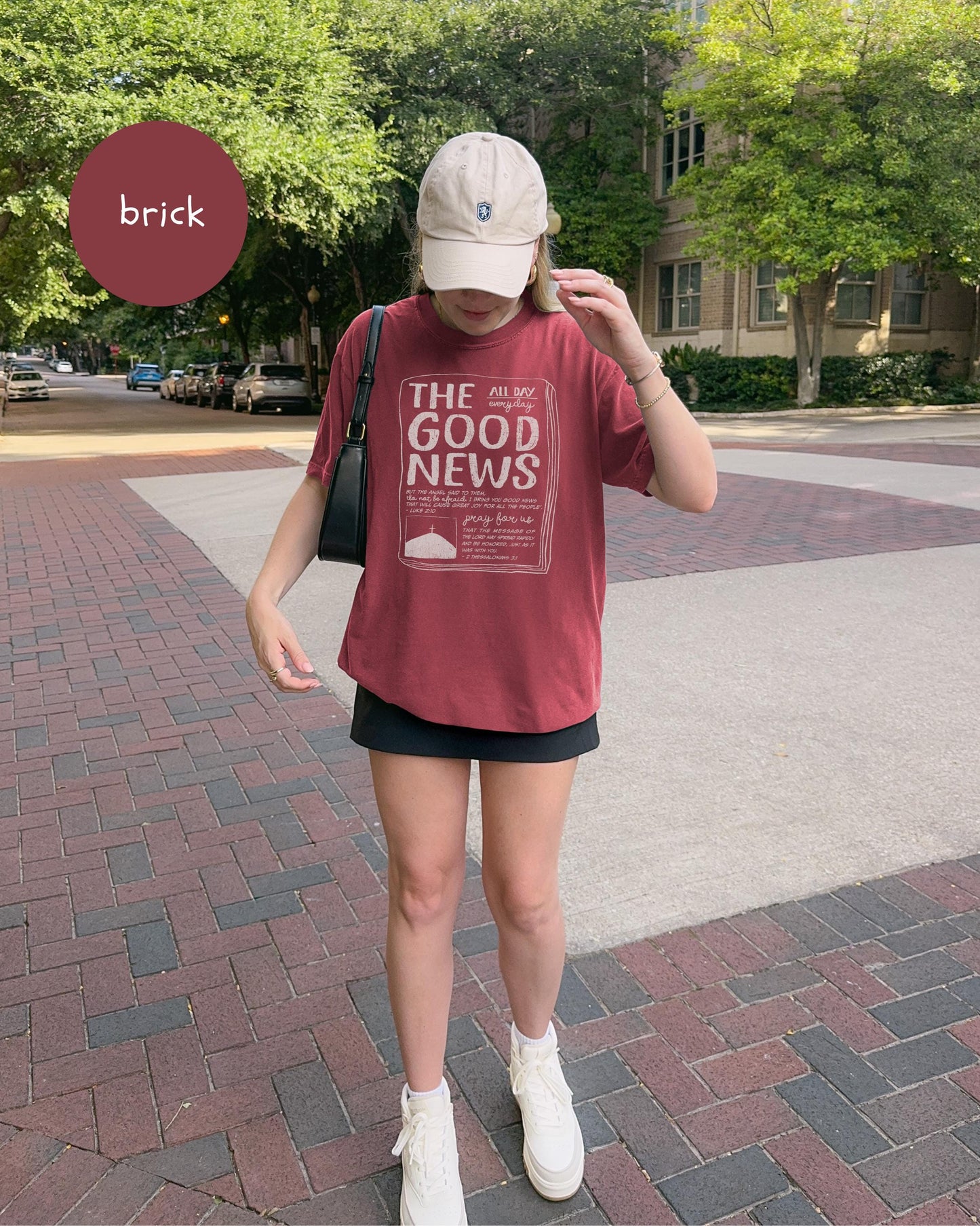 The Good News Graphic Tee: Unisex Christian Apparel