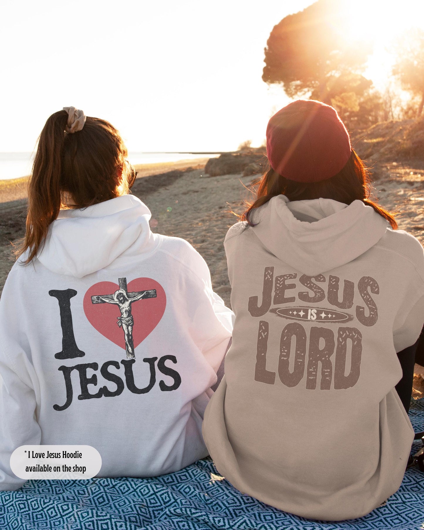 Jesus is Lord Hoodie: Christian Bold Declaration of Faith Sweatshirt