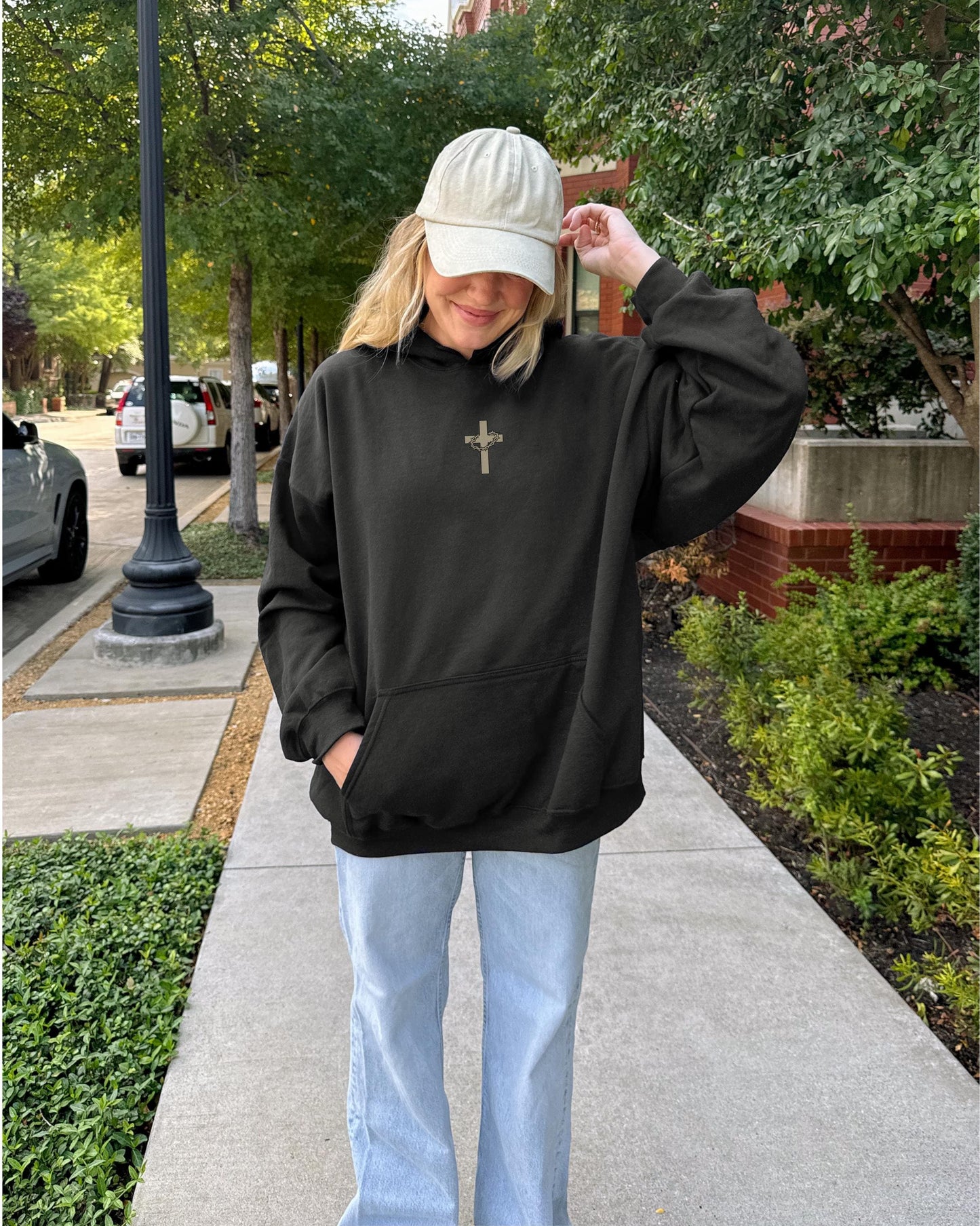 Jesus Graphic Sweatshirt: Christian Streetwear Faith Hoodie and Crewneck