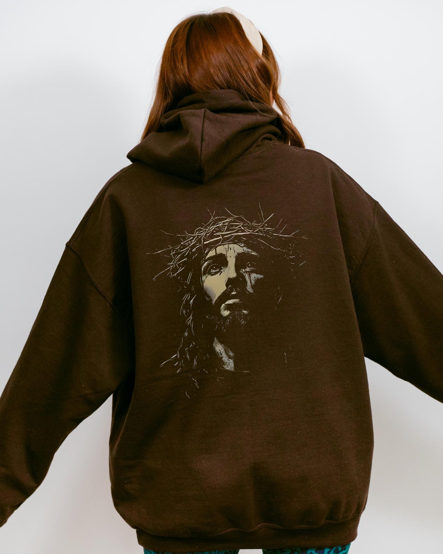 Jesus Graphic Sweatshirt: Christian Streetwear Faith Hoodie and Crewneck