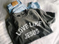 Love Like Jesus T-shirt: Distressed Retro Christian Tee