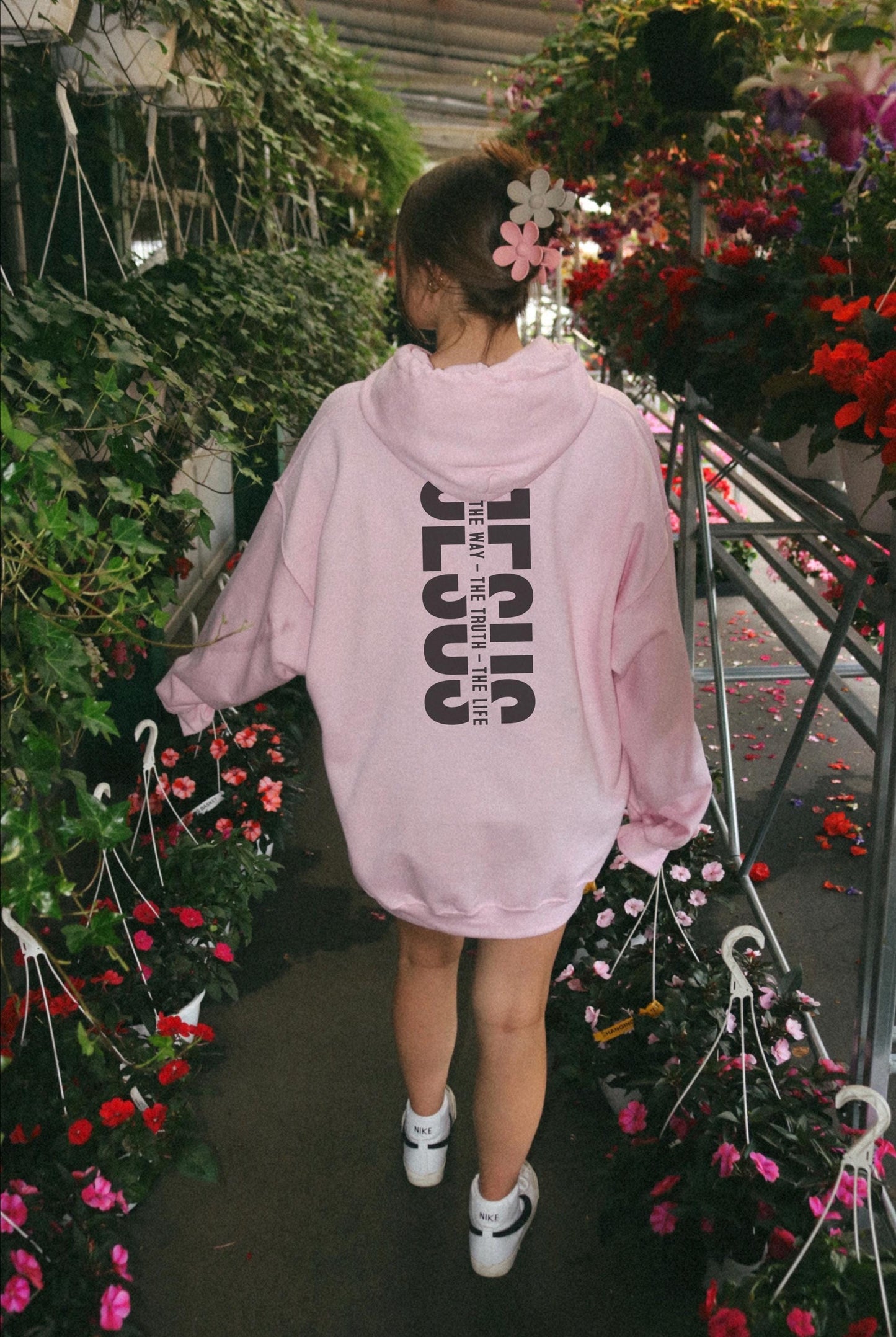 The Way The Truth The Life Hoodie: Christian Bible Verse Sweatshirt