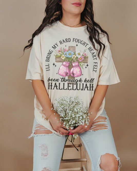 Been Through Hell Hallelujah Shirt: Christian Graphic Tee