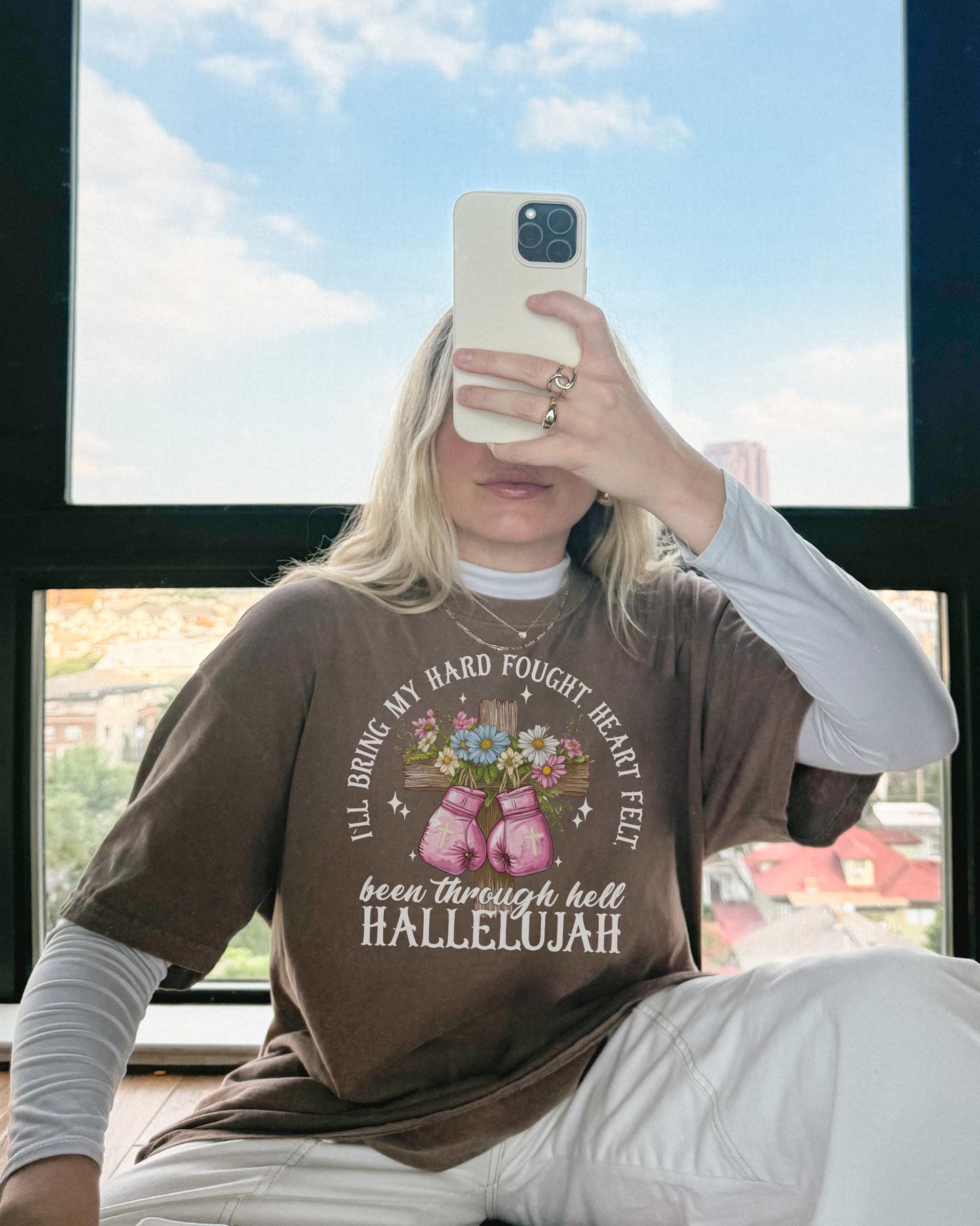Hallelujah Christian Tee: Been Through Hell Graphic Shirt