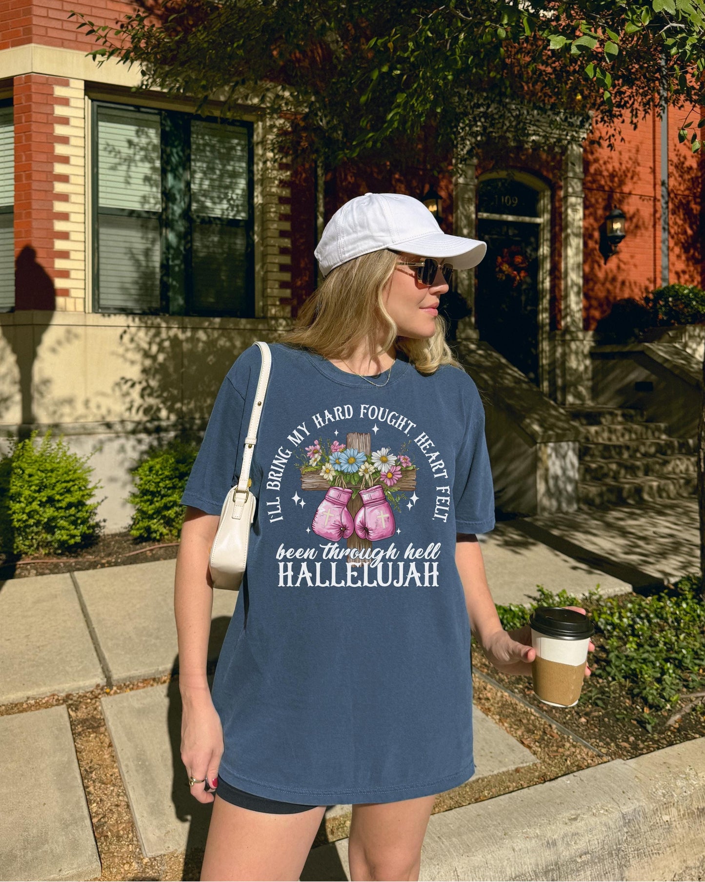 Hallelujah Christian Tee: Been Through Hell Graphic Shirt
