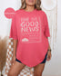 The Good News Graphic Tee: Unisex Christian Apparel