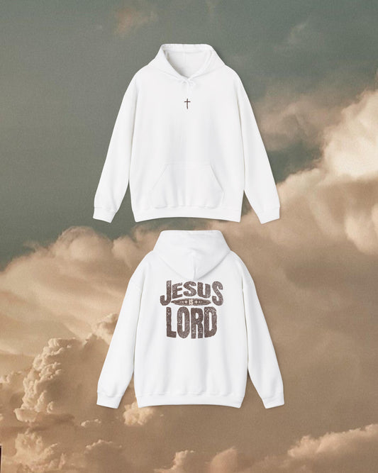 Jesus is Lord Hoodie: Christian Bold Declaration of Faith Sweatshirt