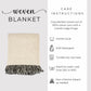 What a friend we have in Jesus Woven Blanket: Christian Gingham Throw Blanket