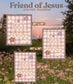 What a friend we have in Jesus Woven Blanket: Christian Gingham Throw Blanket